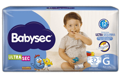 Fralda Babysec UltraSec Galinha Pintadinha G 38 unidades Fralda Babysec UltraSec Galinha Pintadinha G 38 unidades