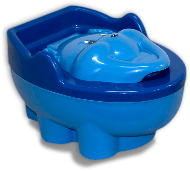 Troninho Infantil Baby Style Filler Urso Azul