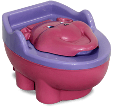 Troninho Infantil Baby Style Filler Urso Rosa