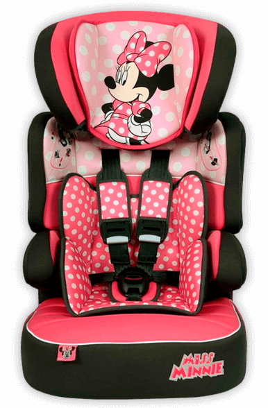 Cadeira Automóvel Team Tex Beline Luxe Minnie Dots