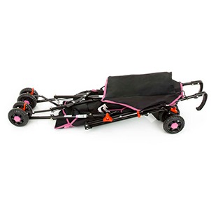 Simples de desmontar Carrinho Bebê Umbrella Línea Rosa Stillo Quatro Rodas
