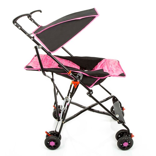 Durma tranquilo Carrinho Bebê Umbrella Línea Rosa Stillo Rodas Duplas