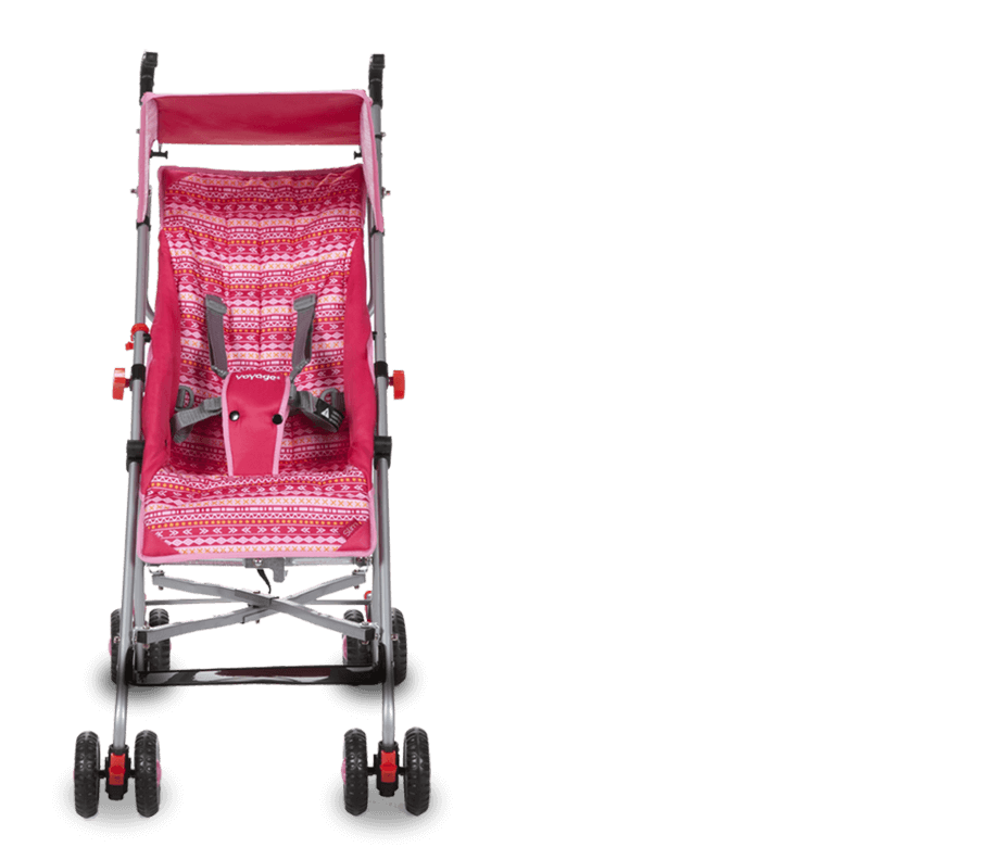 Encosto regulável Carrinho Bebê Voyage Umbrella cinto segurança