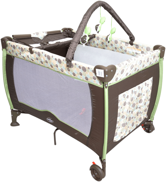 Berço Plus Portátil Mobile Bolinhas, da Baby Style Berço Plus Portátil Mobile Bolinhas, da Baby Style