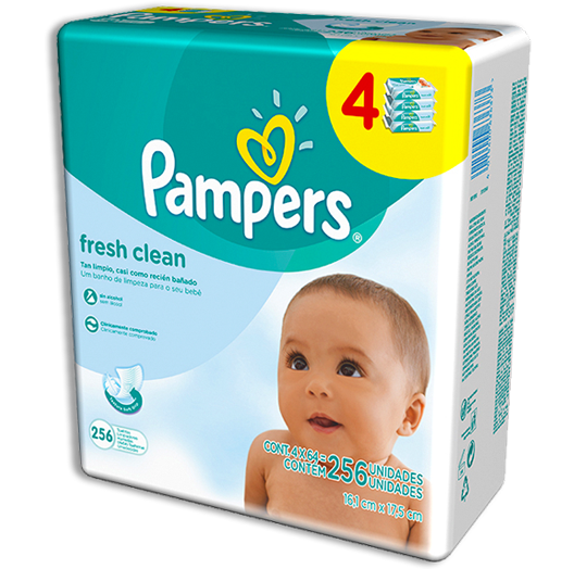 Fralda Pampers Supersec Tamanho XXG Fralda Pampers Supersec XXG 64 Unidades
