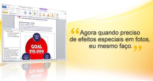 Microsoft® Word® 2010 - exemplo de tela