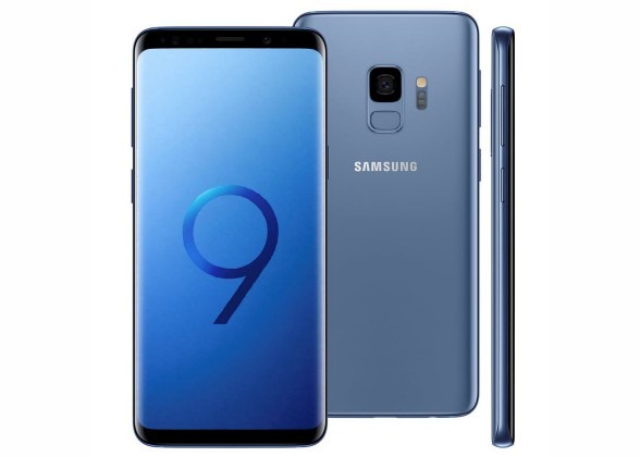 Smartphone Samsung Galaxy S9 Azul  com 128GB