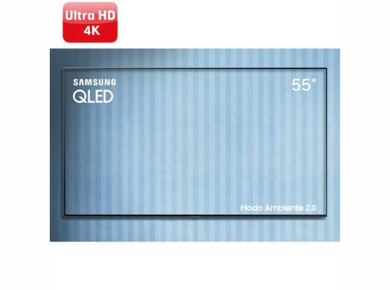 Smart TV QLED 55"  UHD 4K Samsung 