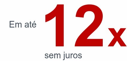 Em até12 xsem juros