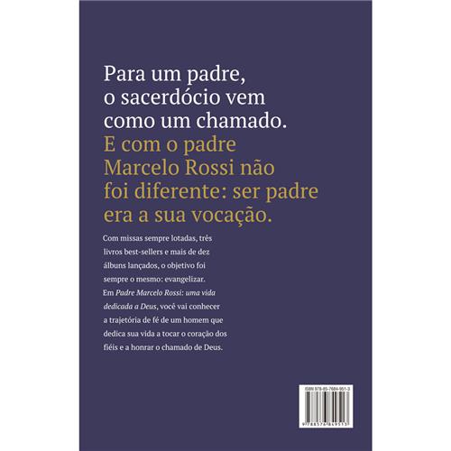 Livro - Padre Marcelo Rossi: uma Vida Dedicada a Deus