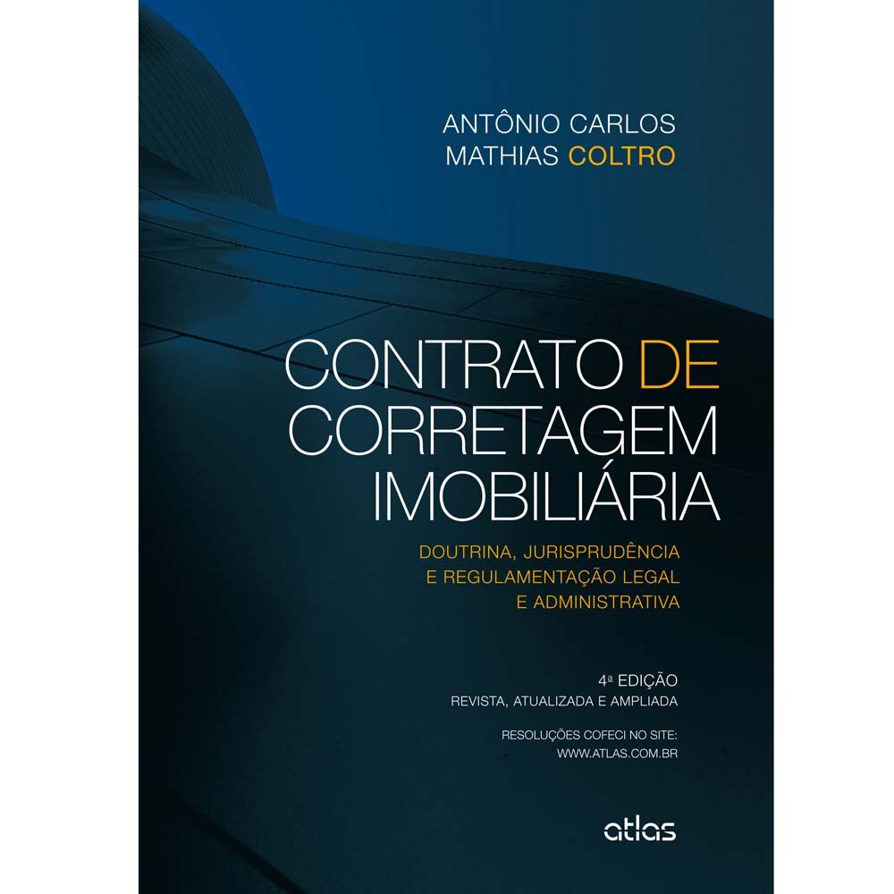 Livro - Contrato de Corretagem Imobiliária: Doutrina, Jurisprudência e