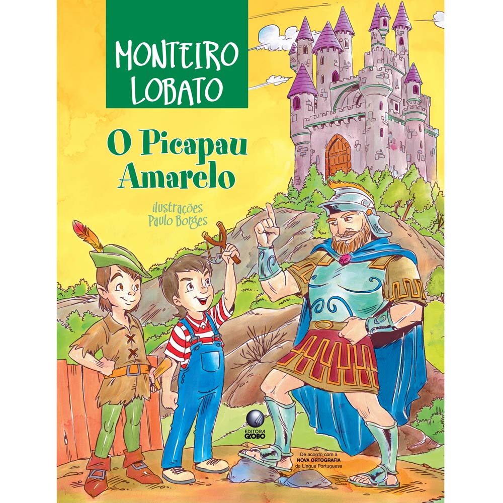 Livro - O Picapau Amarelo - Infantil - de 4 a 10 anos no 