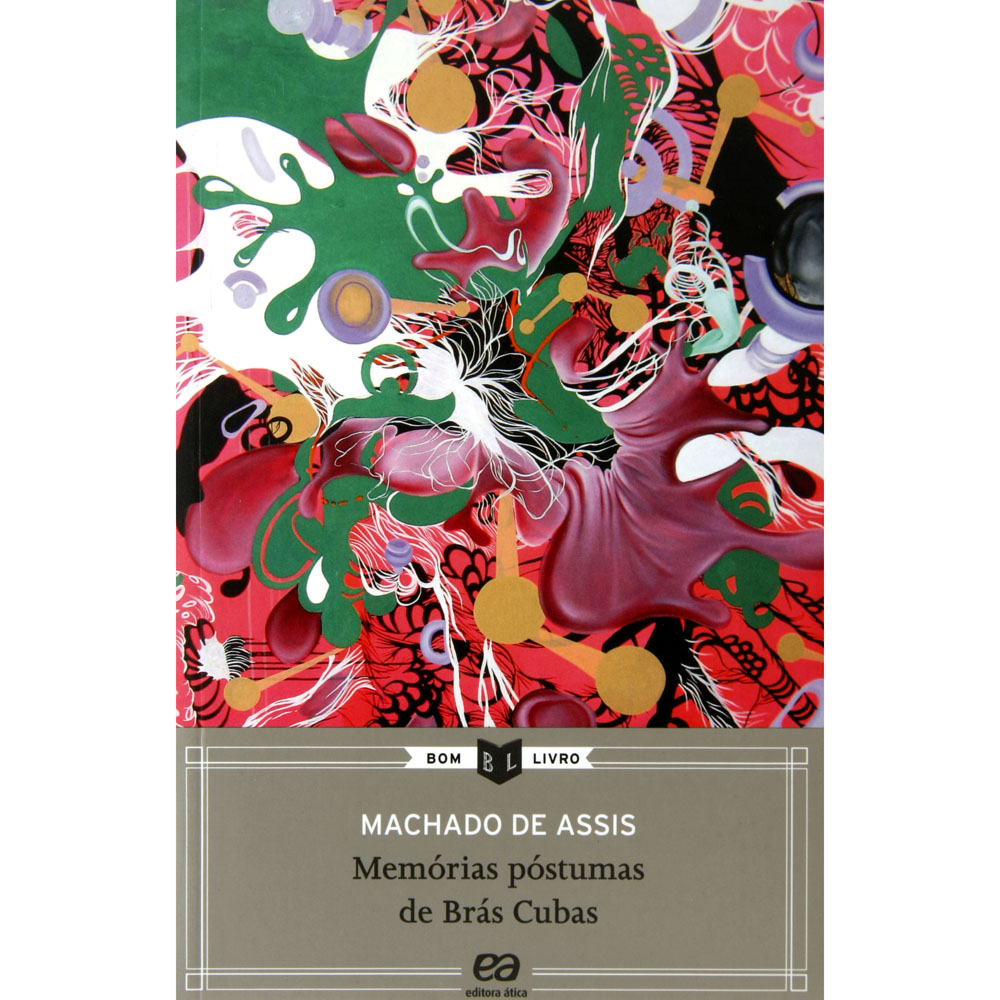 Capa Do Livro Memórias Póstumas De Brás Cubas
