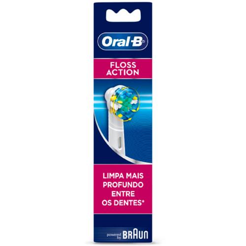 Refil de Escova Dental Elétrica Oral-B Floss Action - 2 Unidades Menor preço em Refil de Escova Dental Elétrica Oral-B Floss Action - 2 Unidades
