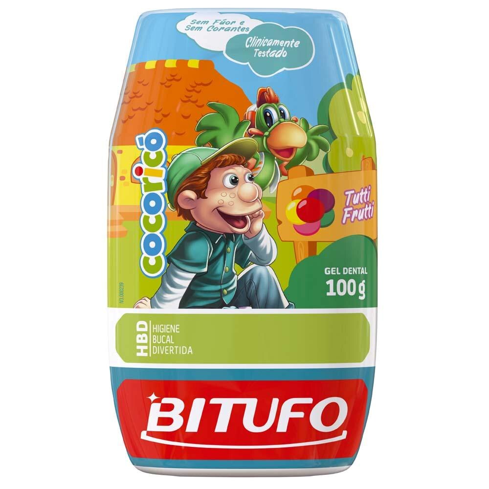 Download Pasta de Dente Infantil Bitufo Cocoricó Tutti-Frutti - 100g - Pasta de Dente no PontoFrio.com