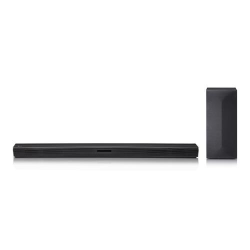 Sound Bar LG SK4D com Subwoofer wireless, 300W, 2.1 canais, USB, Bluetooth Menor preço em Sound Bar LG SK4D com Subwoofer wireless, 300W, 2.1 canais, USB, Bluetooth