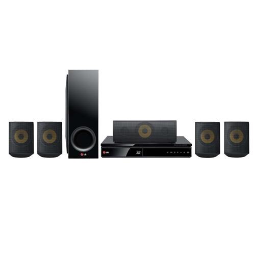 Home Theater LG BH6730S 5.1 Canais com Blu-ray Player 3D, Entrada USB