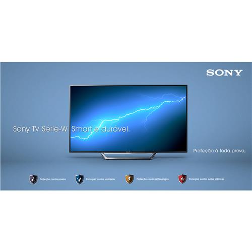 Smart TV LED 48" Full HD Sony BRAVIA KDL48W655D com XReality Pro