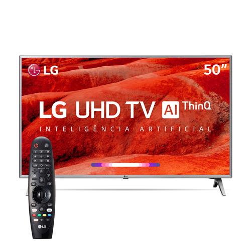 Smart Tv Led 50 Uhd 4k Lg 50um7500psb Thinq Ai InteligĂȘncia Smart Tv Led 50 Uhd 4k Lg 50um7500psb