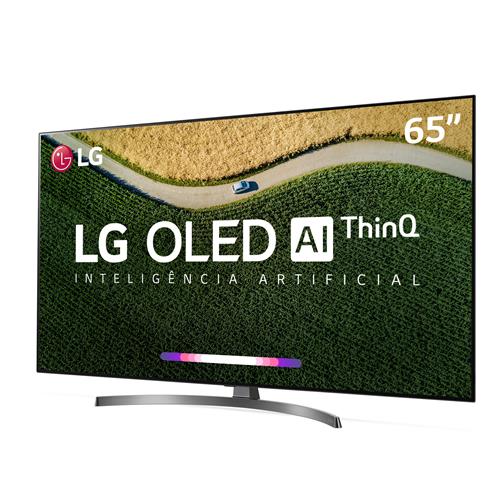 Smart TV OLED 65" UHD 4K LG OLED65B9PSB com ThinQ AI Inteligência