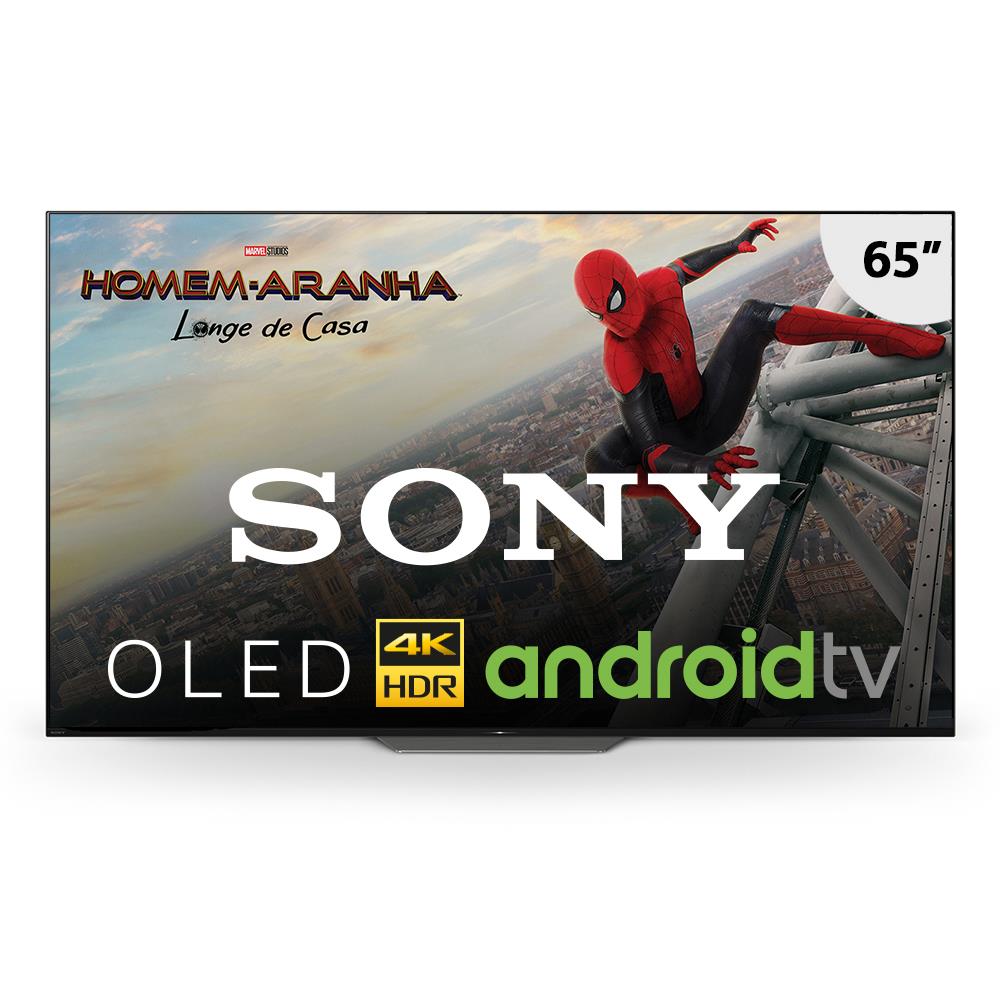 Smart TV OLED 65" UHD 4K Sony BRAVIA XBR-65A8F com HDR, Android TV