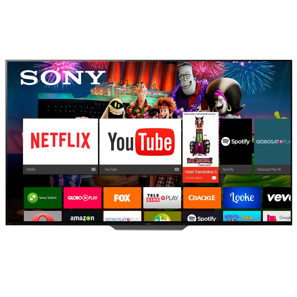 Smart TV OLED 65" UHD 4K Sony BRAVIA XBR-65A8F com HDR, Android TV